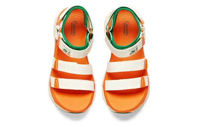 Skechers (wmns)  Max Cushioning 'white Orange Green' In Multi