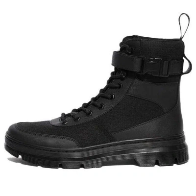 Dr. Martens Combs Tech Poly Casual Boots In Black