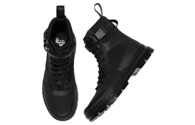 Dr. Martens Combs Tech Poly Casual Boots In Black