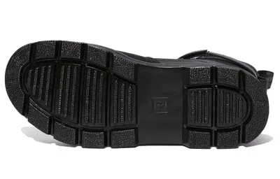 Dr. Martens Combs Tech Poly Casual Boots In Black