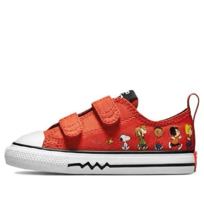 Converse (td)  Chuck Taylor All Star 2v X Peanuts 'red White Black' In Multi