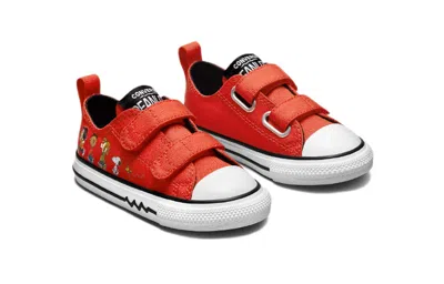Converse (td)  Chuck Taylor All Star 2v X Peanuts 'red White Black' In Multi