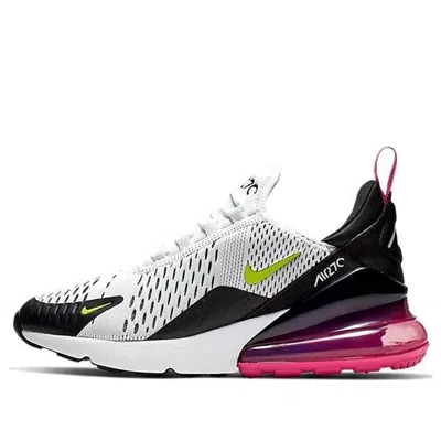 Nike (gs)  Air Max 270 'white Fuchsia' In Multi