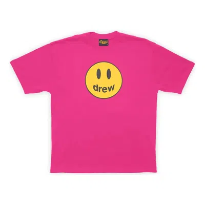 Drew House Mascot T-shirt 'magenta' In Pink