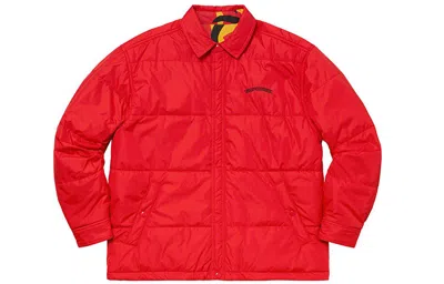 Supreme Fw19 Week 8 Reversible Puffy Work Jacket In Multi