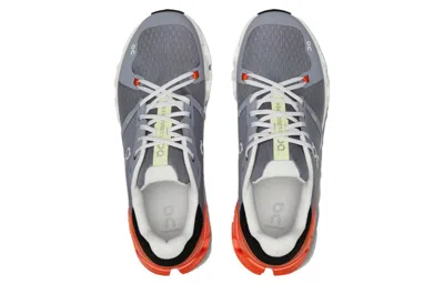 On Running Cloudflyer 4 'fossil Flame' In Gray