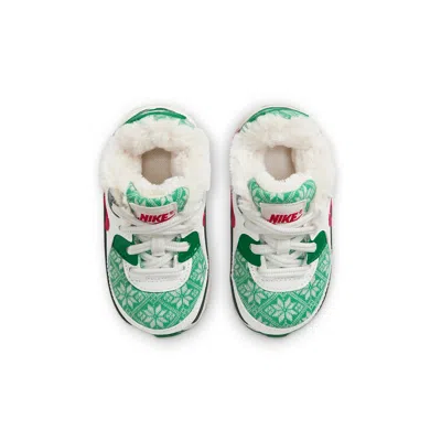 Nike (td)  Air Max 90 'christmas Sweater' In Green
