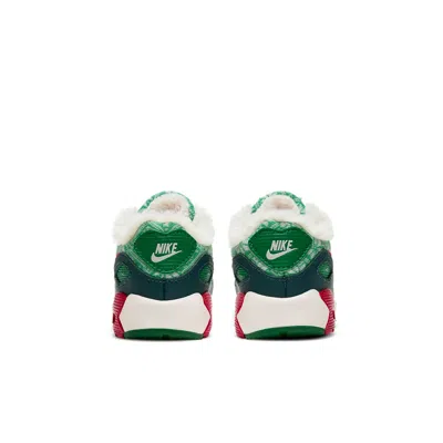 Nike (td)  Air Max 90 'christmas Sweater' In Green