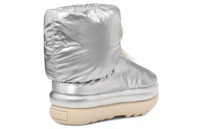 Ugg (wmns)  Classic Maxi Short Boot 'metallic Silver'