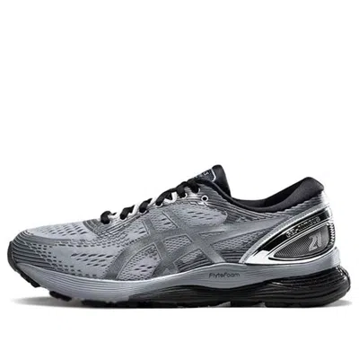 Asics Gel-nimbus 21 Platinum 'sheet Rock Silver' In Gray