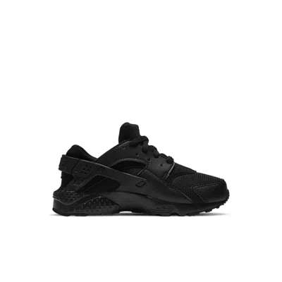 Nike (ps)  Huarache Run 'triple Black'