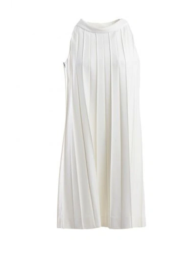Shop Maison Margiela A-line Dress In White