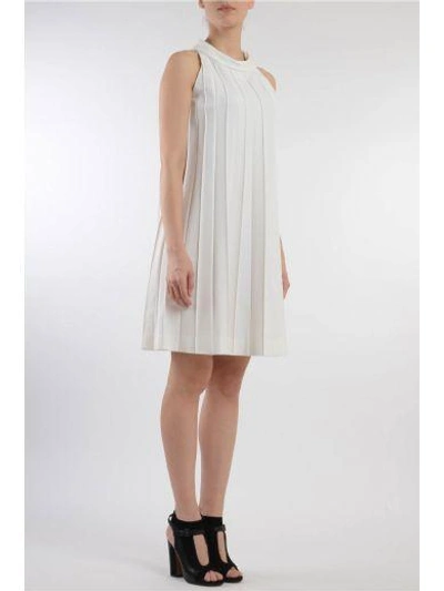 Shop Maison Margiela A-line Dress In White