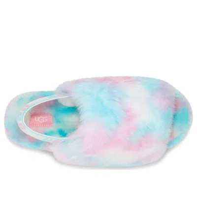 Ugg (wmns)  Fluff Yeah Slide 'blue Pink' In Multi