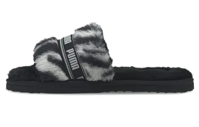 Puma (wmns)  Fluff Slide 'wild - Black'