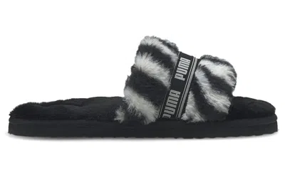 Puma (wmns)  Fluff Slide 'wild - Black'