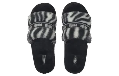 Puma (wmns)  Fluff Slide 'wild - Black'