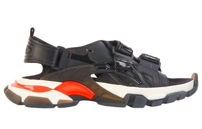 Balenciaga Track Sandals 'clearsole Black Red'