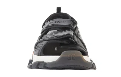 Balenciaga Track Sandals 'clearsole Black Red'