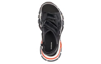 Balenciaga Track Sandals 'clearsole Black Red'