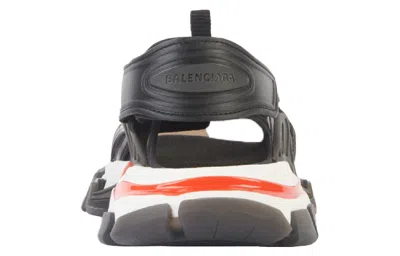 Balenciaga Track Sandals 'clearsole Black Red'