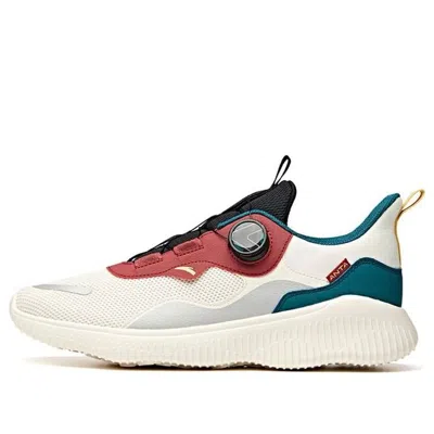 Anta Running Series Sneakers 'velvet Red' In White