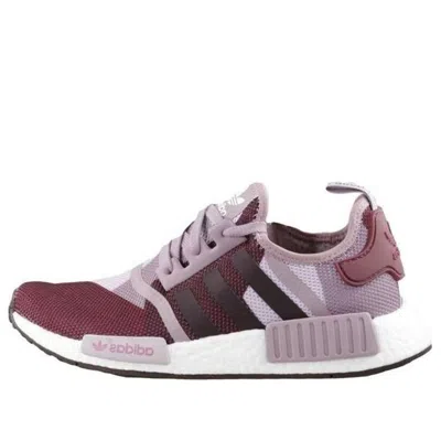 Adidas Originals (wmns) Adidas Nmd_r1 'blanch Purple' In Multi