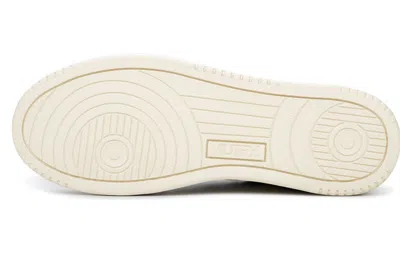 Autry White Medalist Low Leather Sneakers In Multi
