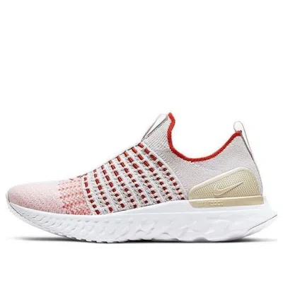 Nike (wmns)  React Phantom Run Flyknit 2 'vast Grey Orange' In Multi