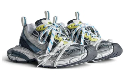 Balenciaga 3xl Chunky Mesh Sneakers In Blue