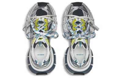 Balenciaga 3xl Chunky Mesh Sneakers In Blue