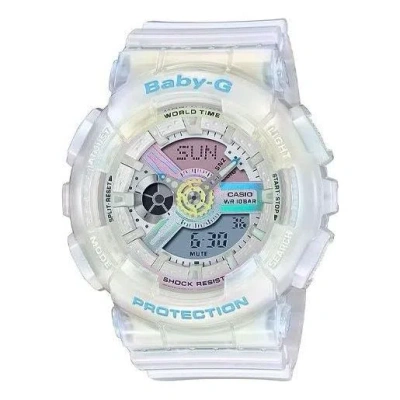 Casio (wmns)  Baby-g Digital-analog 'clear Aurora' In Multi
