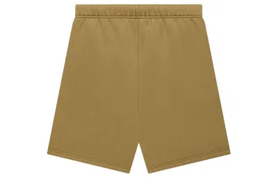 Essentials Fear Of God  Fw21 Sweatshorts 'amber' In Brown