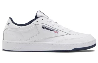 Reebok Club Workout Leather Sneakers In White