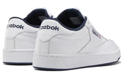 Reebok Club Workout Leather Sneakers In White