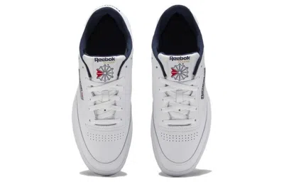 Reebok Club Workout Leather Sneakers In White