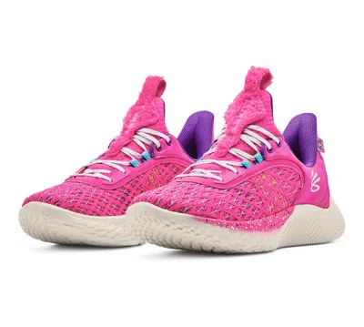 Under Armour Curry 9 'sesame Street Abby Cadabby' In Pink