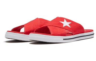 Converse (wmns)  One Star Slide 'red'