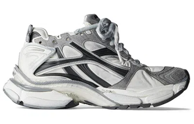 Balenciaga Runner Sneakers With Mesh Panels And Rubber Sole In Multi