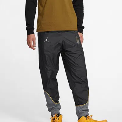Nike As Men's J Lgc Aj4 Woven Pant Anthracite In Black