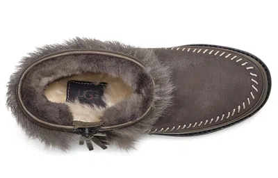 Ugg (wmns)  Fluff Punk Boot Fleece Lined In Brown