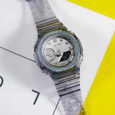 Casio G-shock Analog-digital 'translucent Black' In Metallic