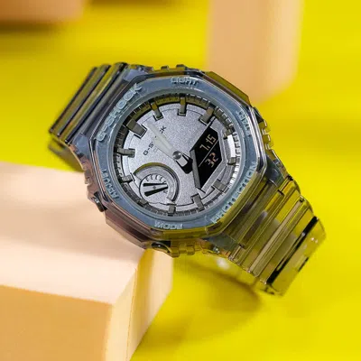 Casio G-shock Analog-digital 'translucent Black' In Metallic