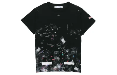 Off-white Seeing Things Washed T-shirt 'black' In Black