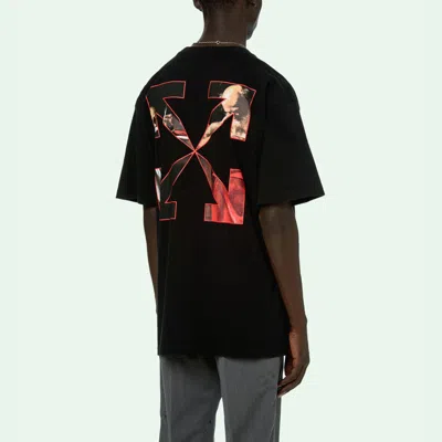 Off-white Caravag Paint Slim S/s Tee