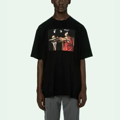 Off-white Caravag Paint Slim S/s Tee