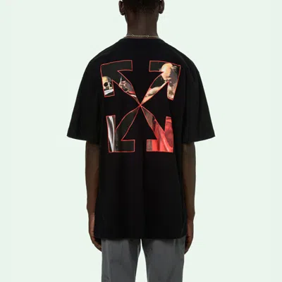 Off-white Caravag Paint Slim S/s Tee