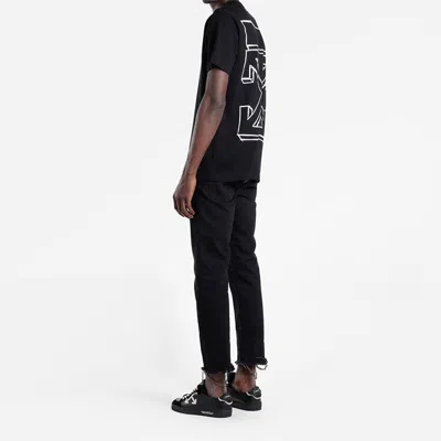 Off-white 3d Arrow Short Sleeve Ordinary Version Black In Black