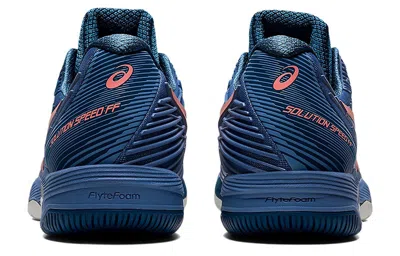 Asics Solution Speed Ff 2 'blue Harmony Guava' In Blue