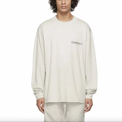 Essentials Long-sleeved T-shirt In White